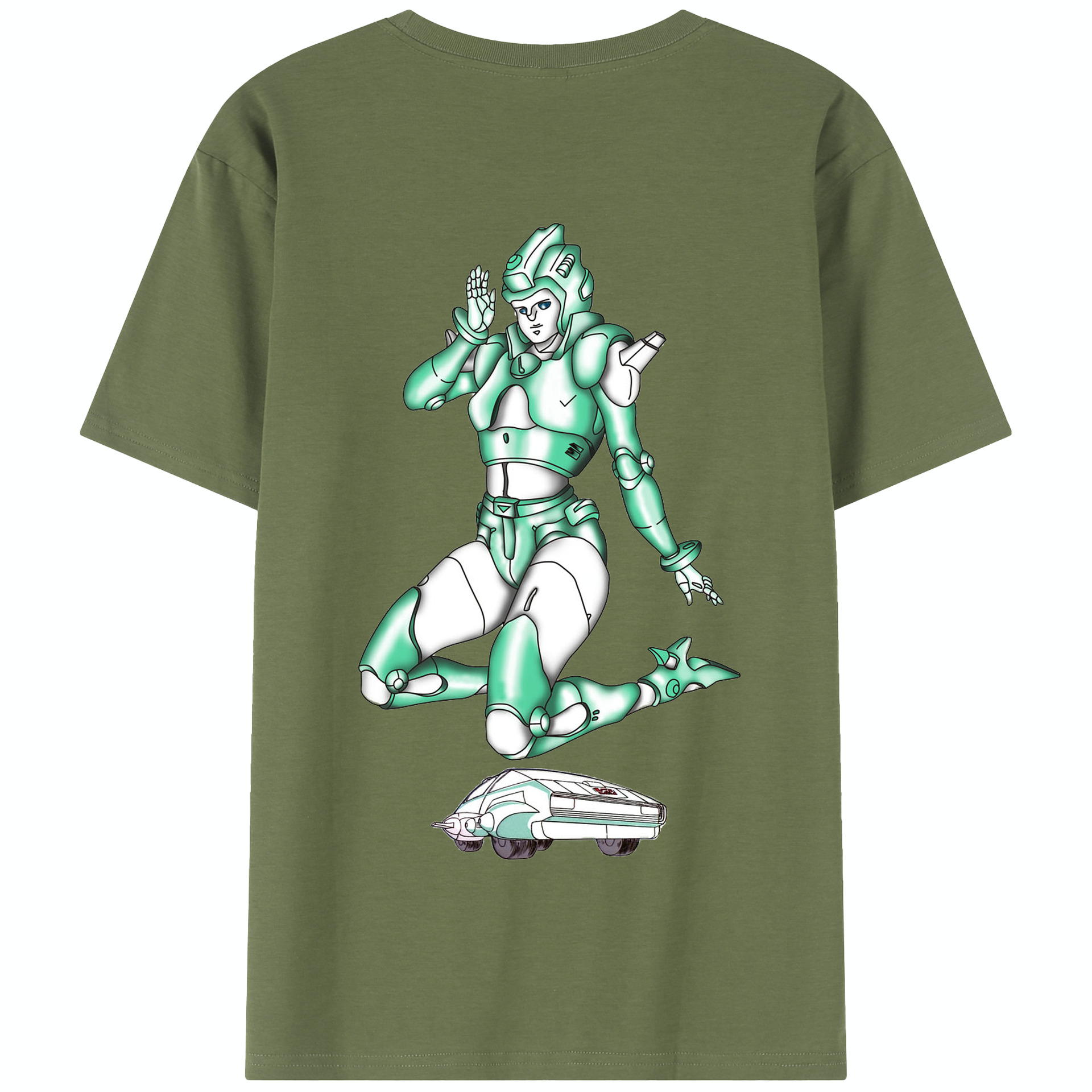 （画像用）  綿100％半袖Tシャツ（背面プリント）